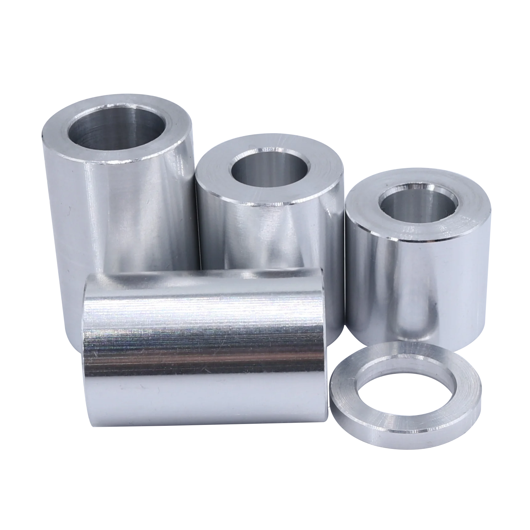 

Aluminum alloy thickened gasket M4 M6 M8 M10 bolt inner hole non-threaded bushing flat gasket various mechanical model parts