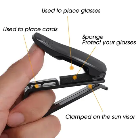 8 best sales glasses holder for car - №3