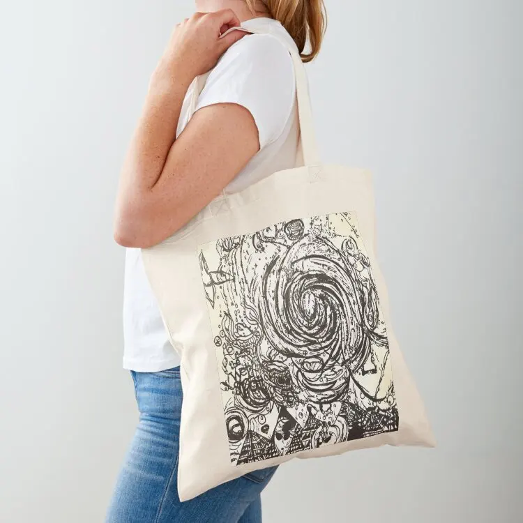 

Martian Maritime & The Great Pyramids Tote Bag Women's beach bags tote bags aesthetic hand bag ladies tote bag