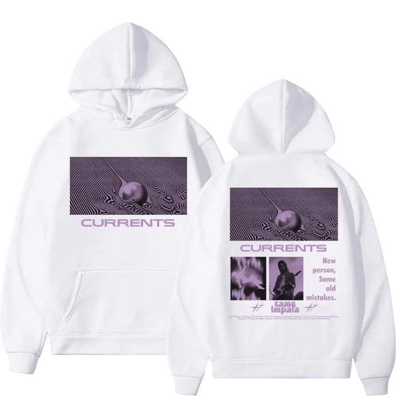 Fashion rock band taming the black antelope trendy album pattern printed hoodie men's retro hip-hop pop music hoodie