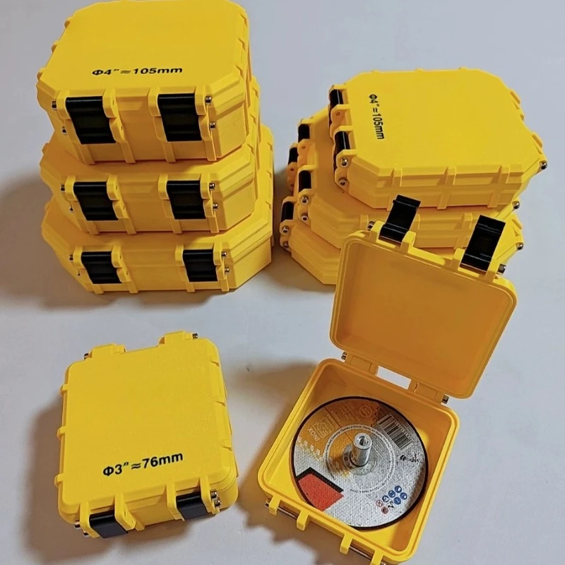 1 Pcs Special for DEWALT Grinding Wheel Disc Storage Box 3/4/5/6 Inches Angle Grinder Saw Blade Storage Box Cutting Disc Toolbox