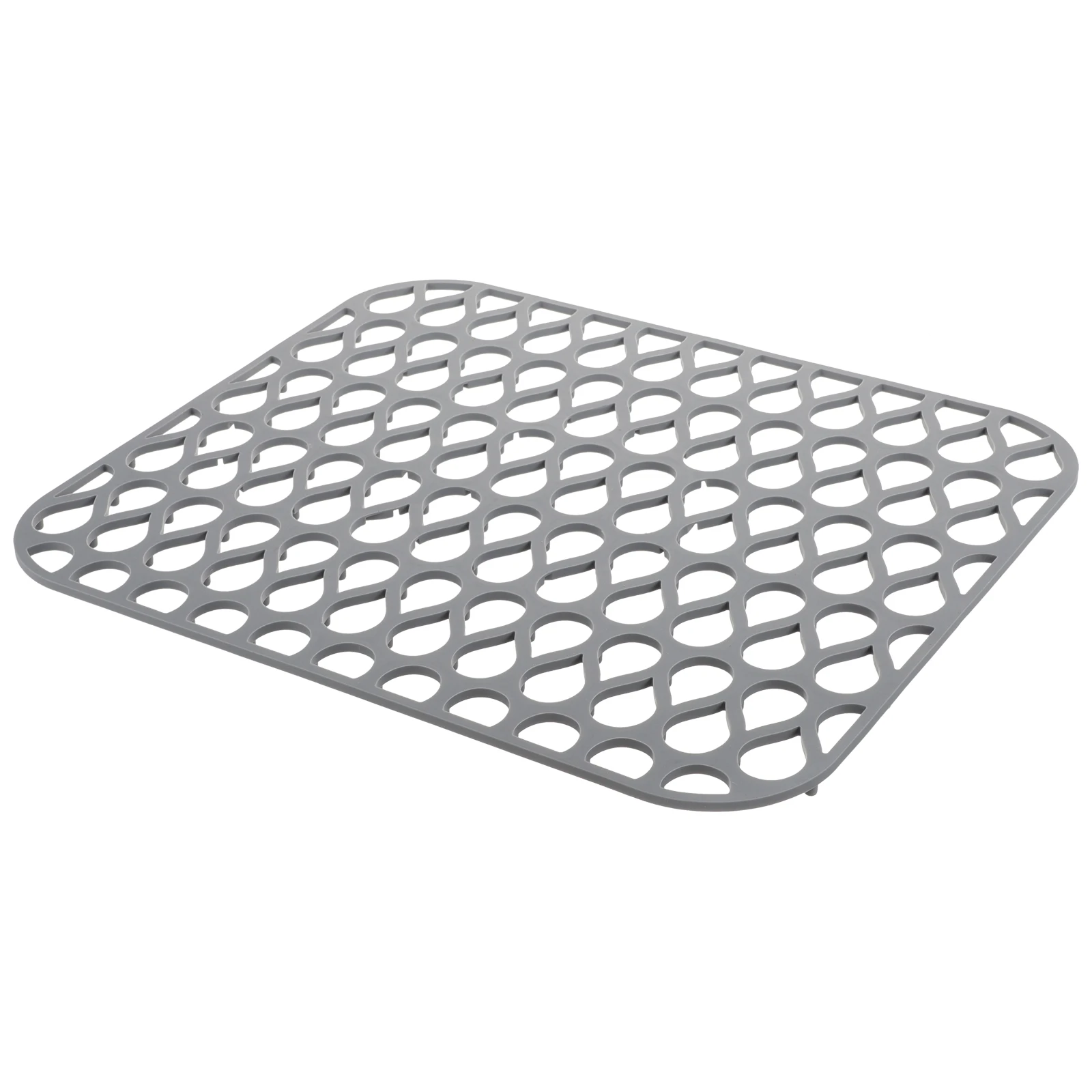 

Silicone Sink Mat for Kitchen Heavy Duty Non-Slip Drainable Dish Drying Pad Protector for Stainless Steel Ceramic Sinks Sink