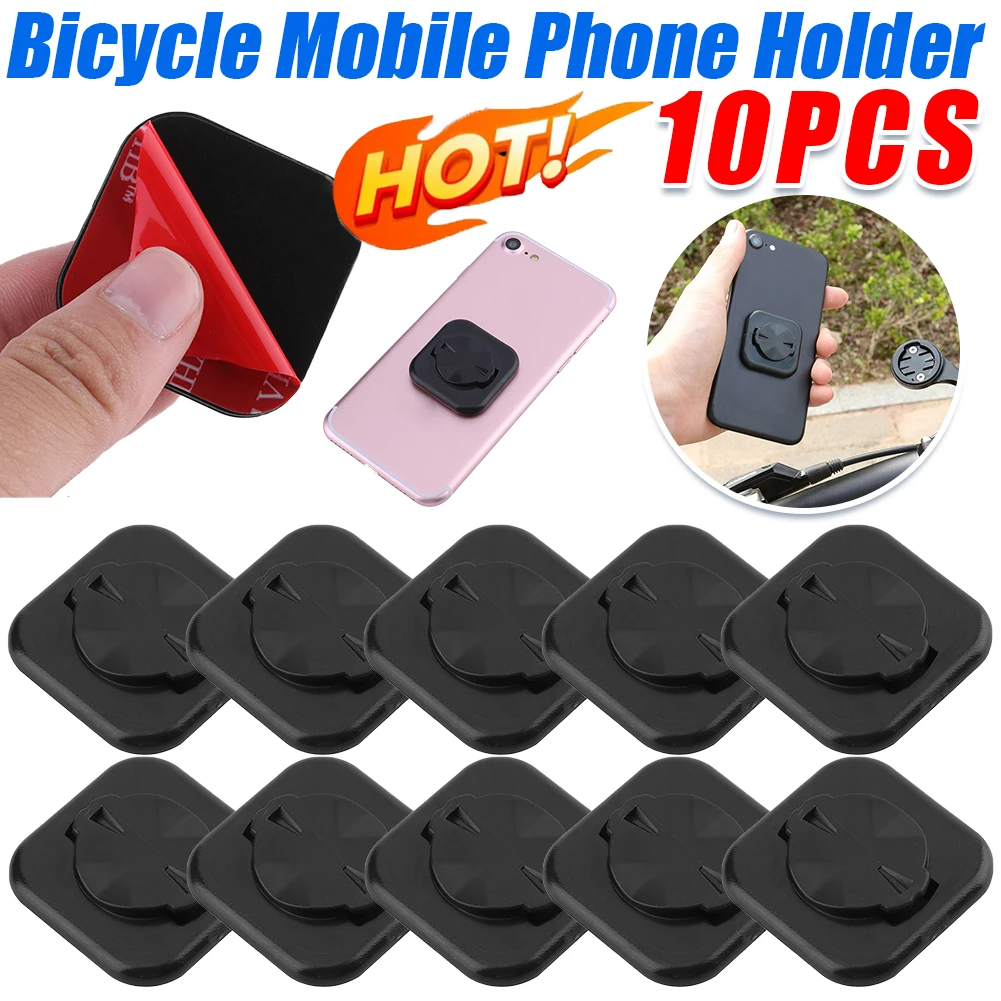 1-10Pc Bike Bicycle Computer Adapter Phone Seat Holder GPS Bracket Stopwatch Mount Stopwatch Stand Install Mobile