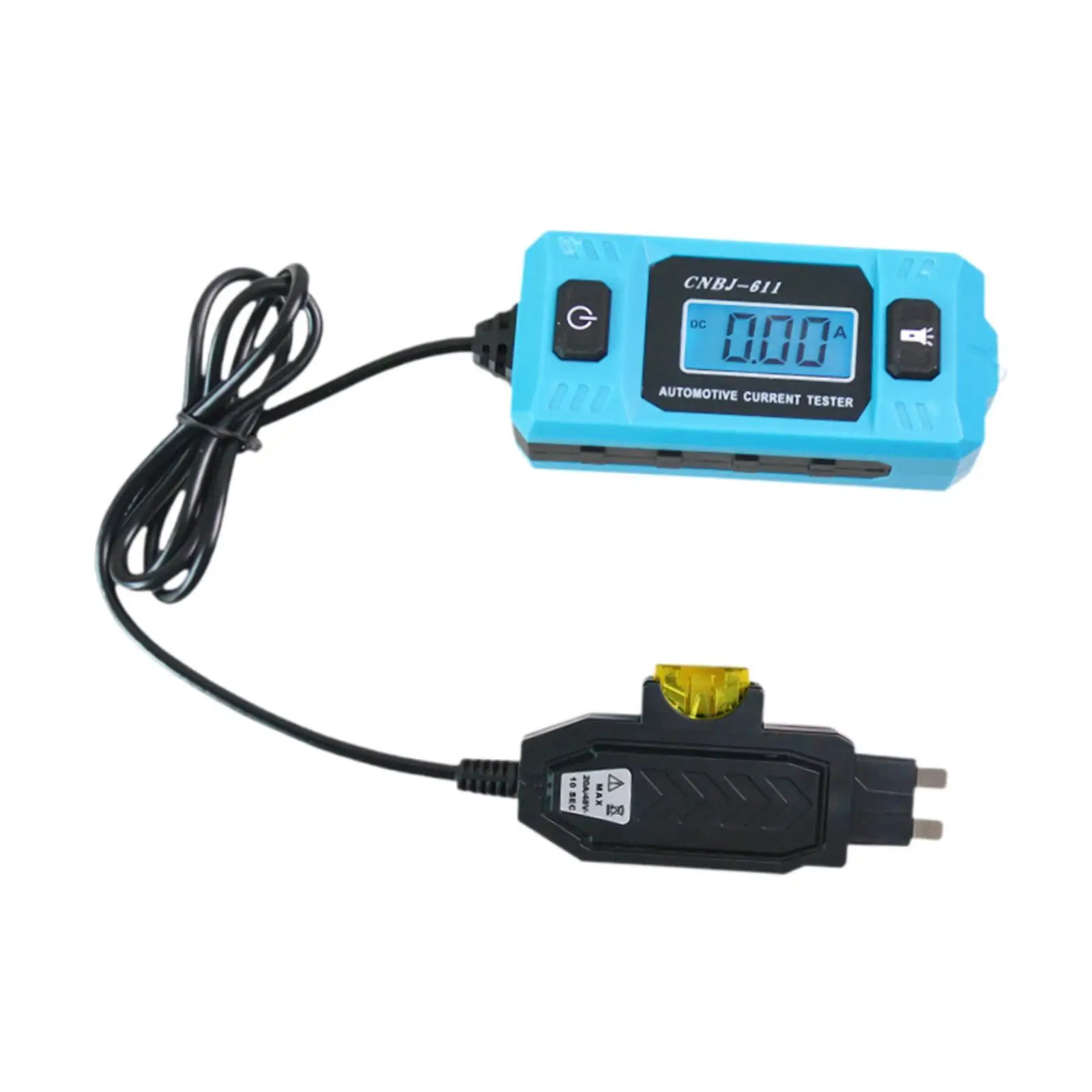 

12V Car Electrical Circuit Tester 0.01~19.99A Electrical Diagnostic Tool