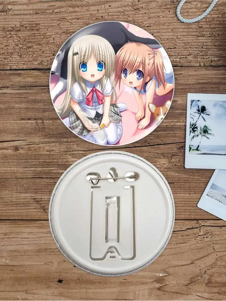 Arizuki Shiina Kud Wafter Game Anime Character Soft Button Badge Brooch anchor Peripherals Pin Hat Commemorative Jewelry view 6