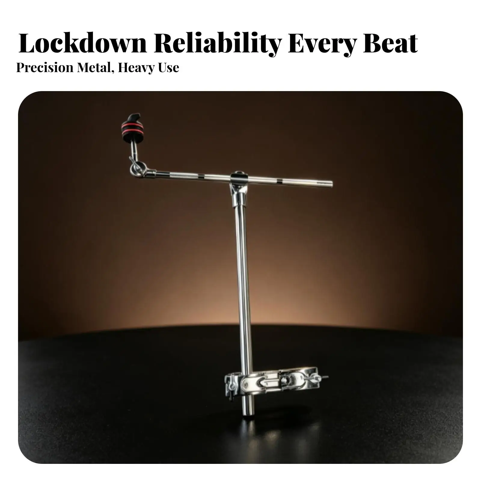 Drum Accessory Stand with Clamp Compact Percussion Accessory Holder