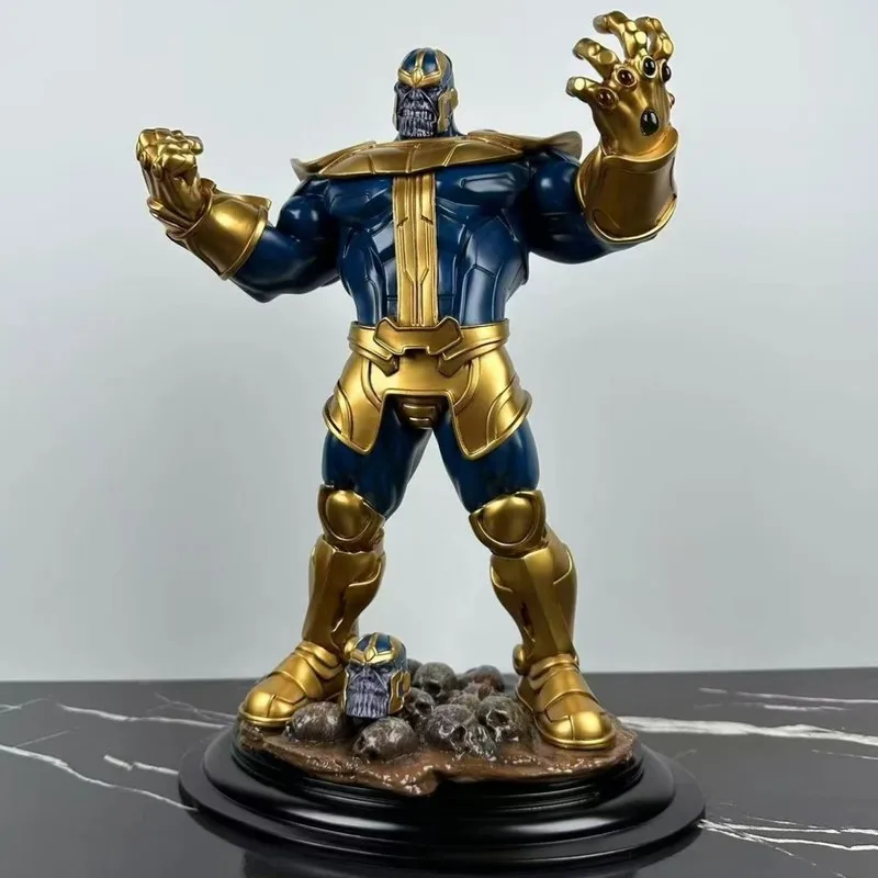 

В наличии: Фигурка Таноса из Мстителей, 35 см, коллекционная модель GK, аниме-стиль, из смолы, настольное украшение, декор, праздничные подарки, детские игрушки