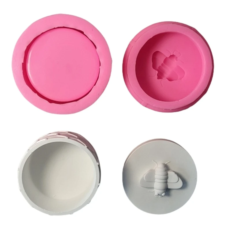 

Silicone Candlebase Moulds Jewelry Organizers Mould Silicone Texture Molds 40GB