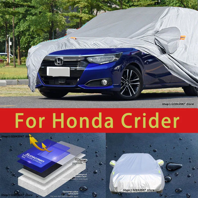 For Honda Crider Car protective cover Auto paint protection Sunscreen heat-insulating waterproof car clothing Car film