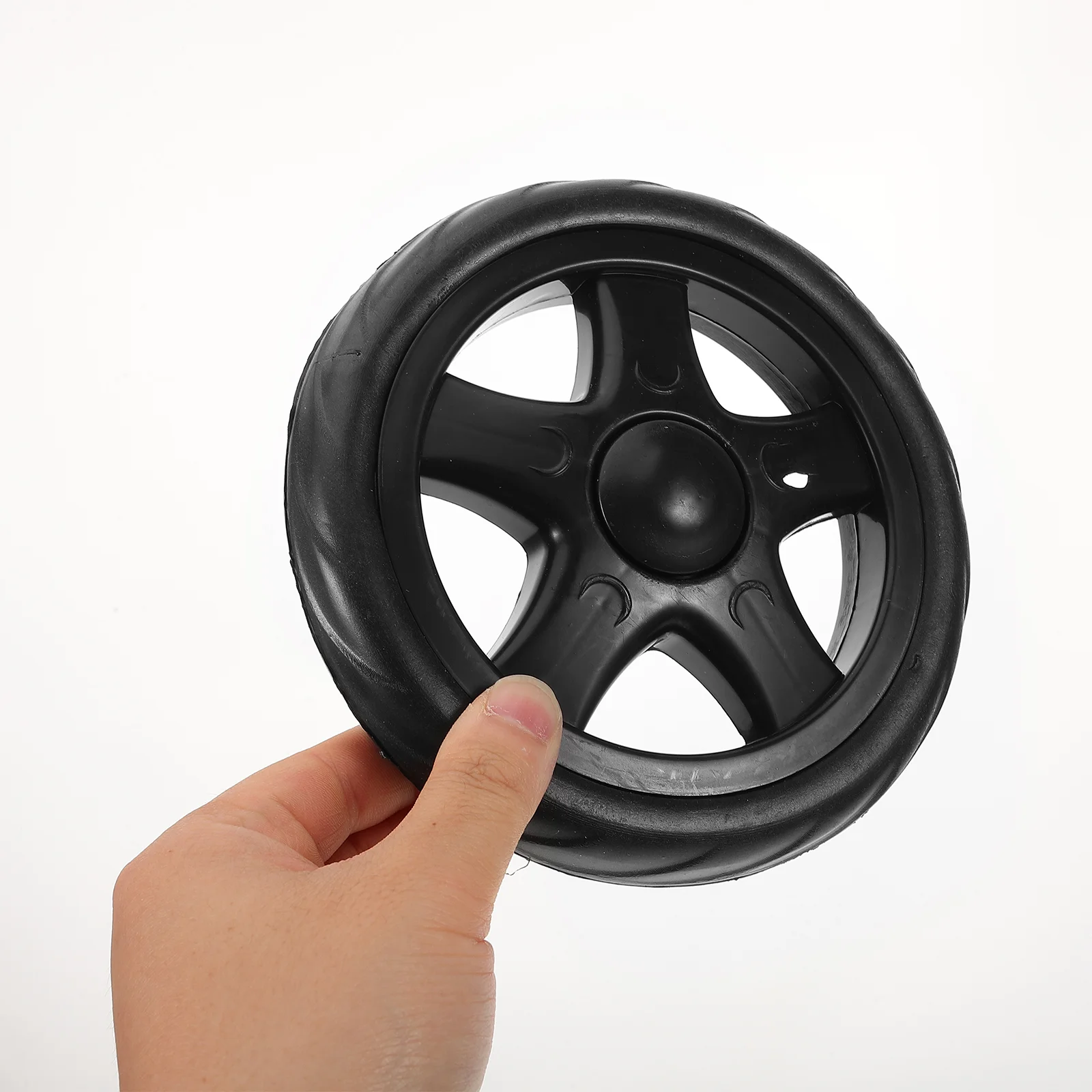 プラスチック製ショッピングカートホイール,2輪車,バンアクセサリー,スペア,食料品,2個