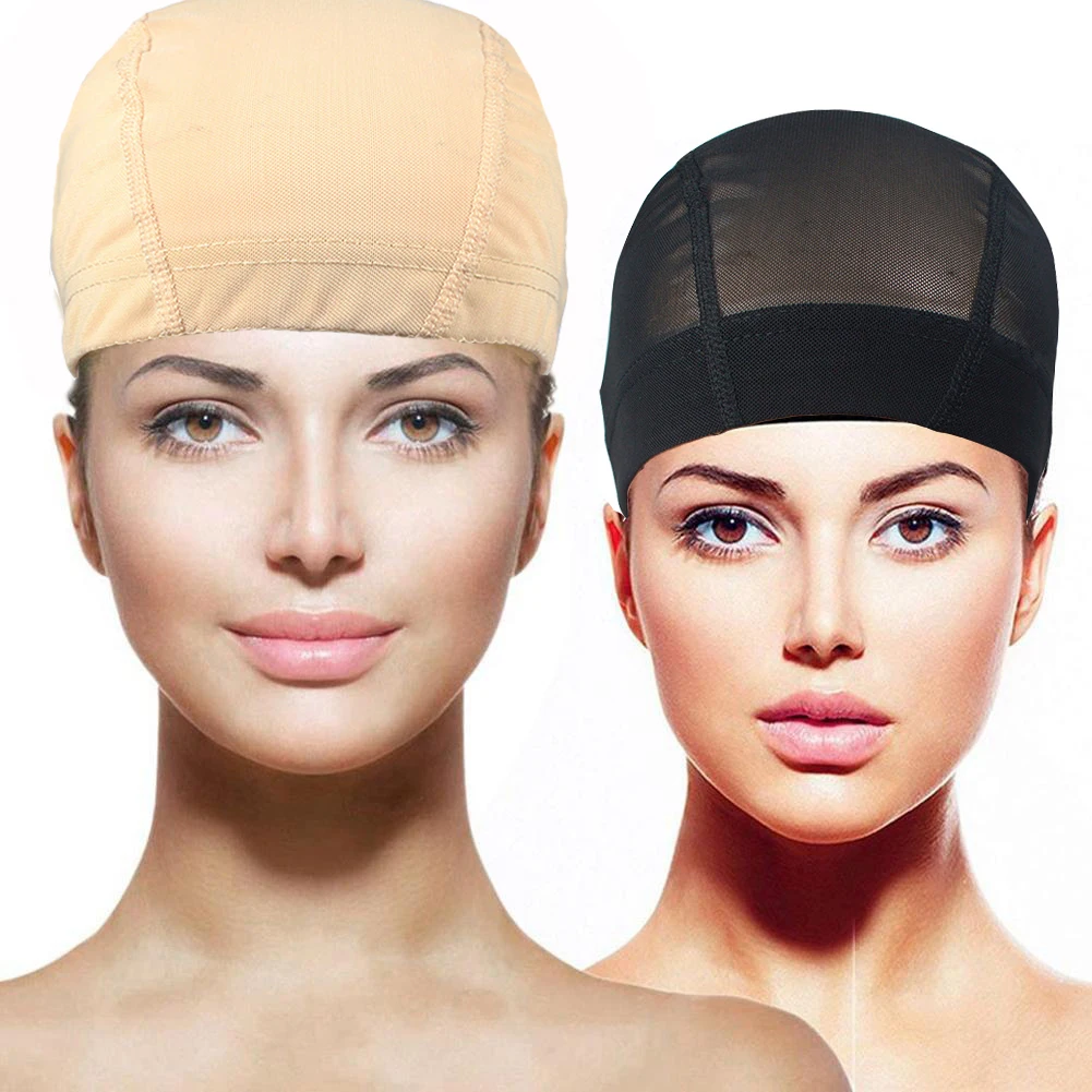 

Spandex Mesh Dome Wig Cap S/M/L Easier Sew In Hair Stretchable Weaving Cap Weaving Wig Cap Stretchable Hairnets