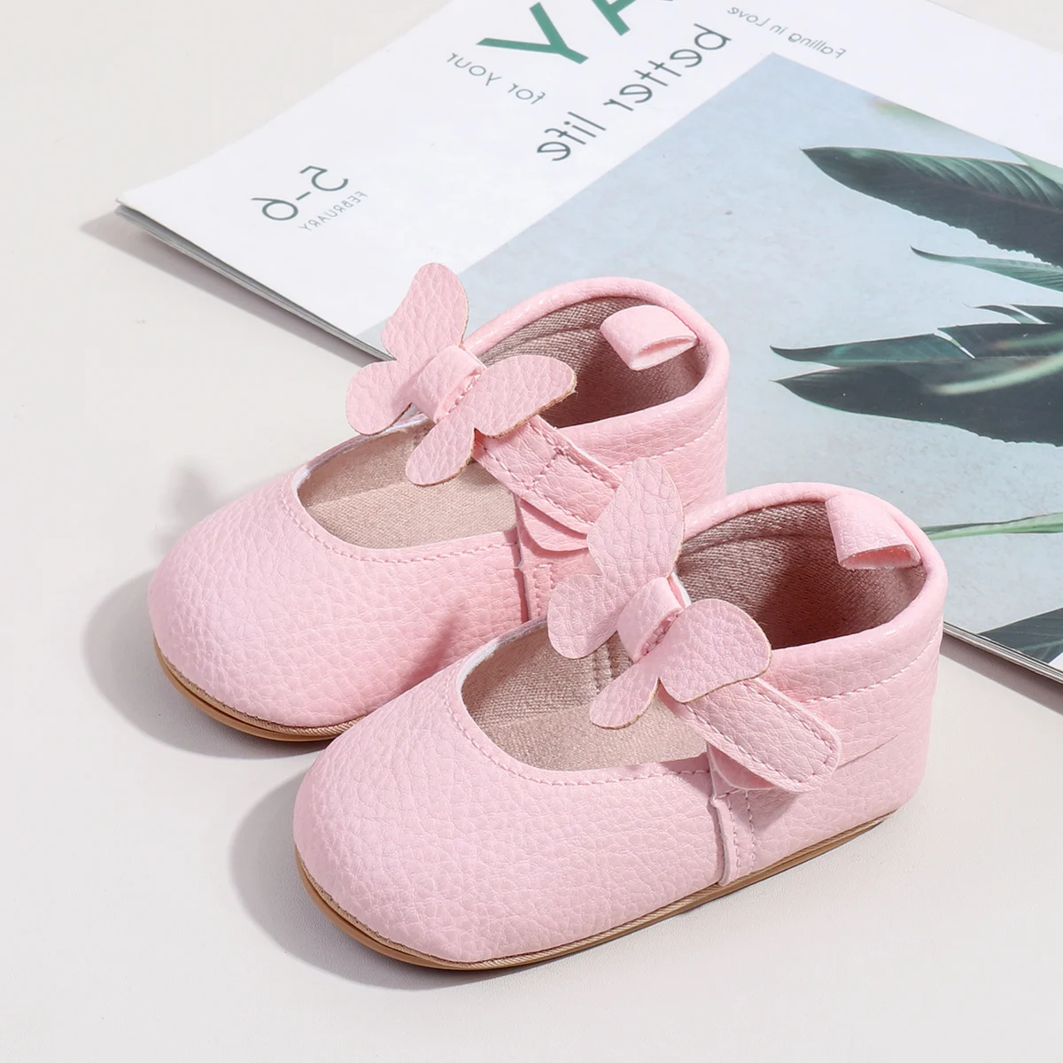 Girls' Princess Soft-Topped Single-Sole Shoes - Spring/Autumn 2025 New Style - Little Girls' Dance Performance Shoes - Baby