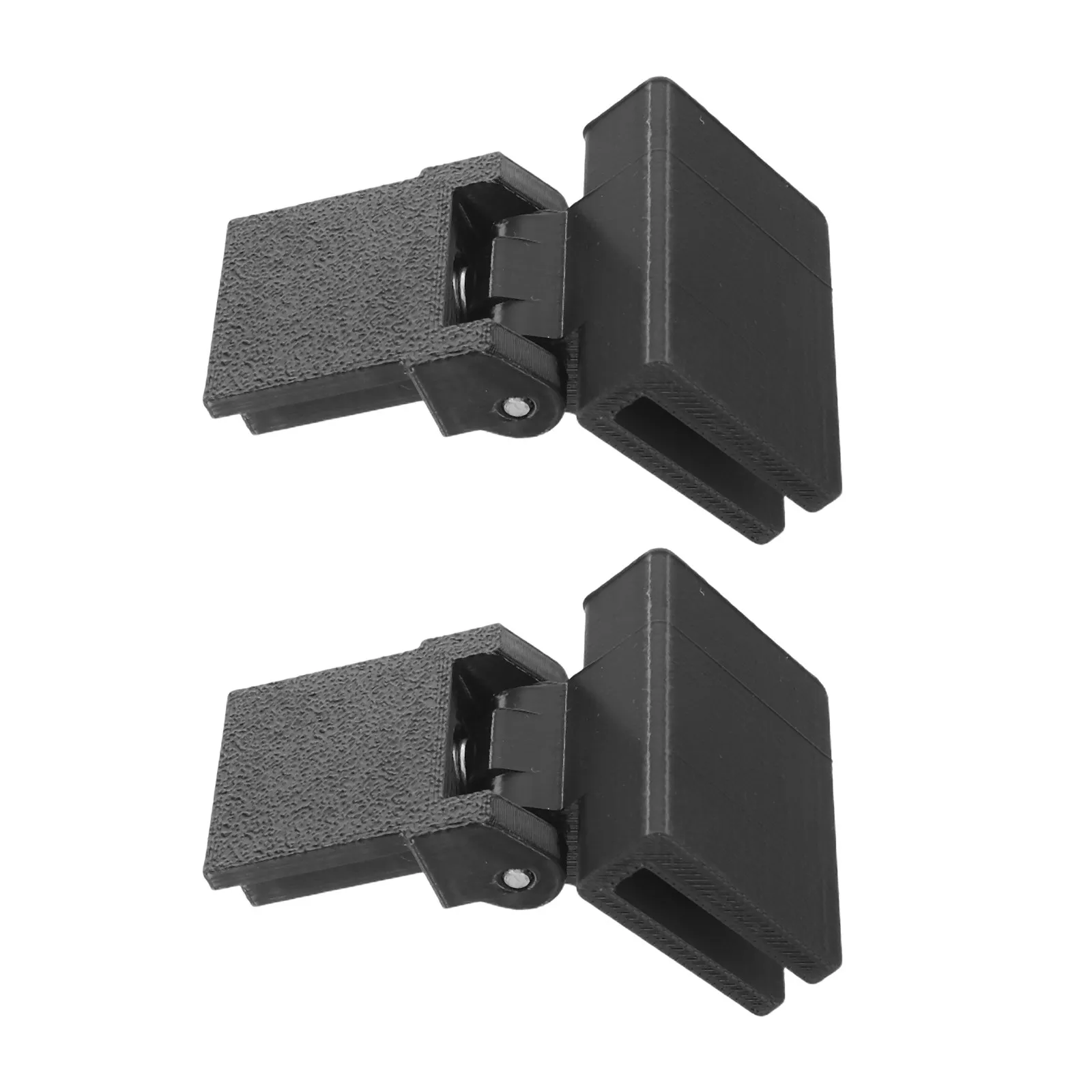 

2Pcs Turntable Dust Cover Hinges Black Plastic Replacement Parts for Record Player Lid Support Vinyl Record Player Accessories