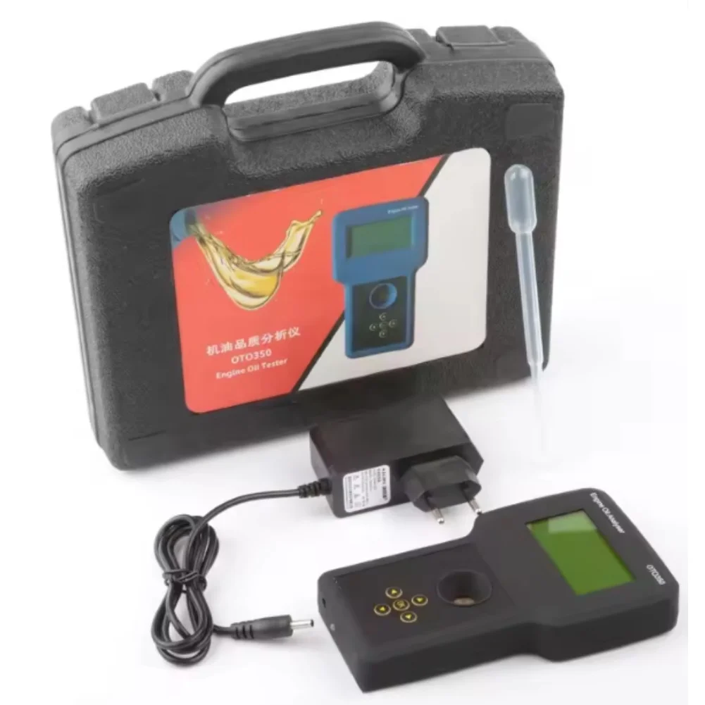

Digital Engine Oil Tester OTO350 LED Display Analyzer For Synthetic Mineral Oil Quality Acidity Soot Detection Tool