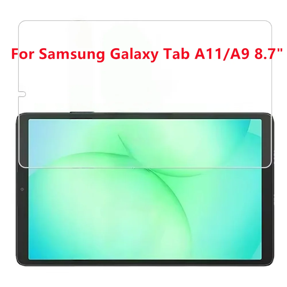 

1 Pcs Tempered Glass Screen Protector For Samsung Galaxy Tab A11 2025 A9 8.7 Inch SM-X135 SM-X115 Anti-Scratch Protective Film