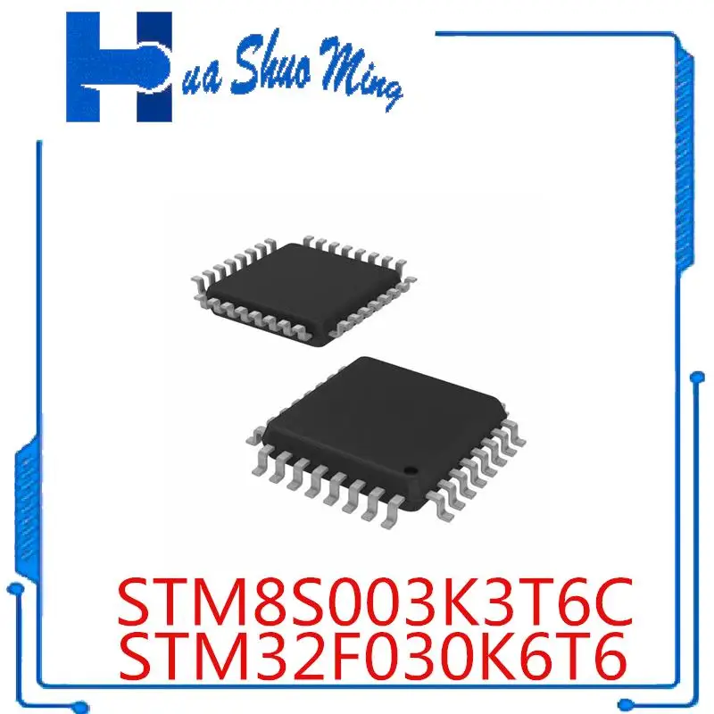 10PCS/LOT  STM8S003K3T6C STM32F030K6T6 LQFP32