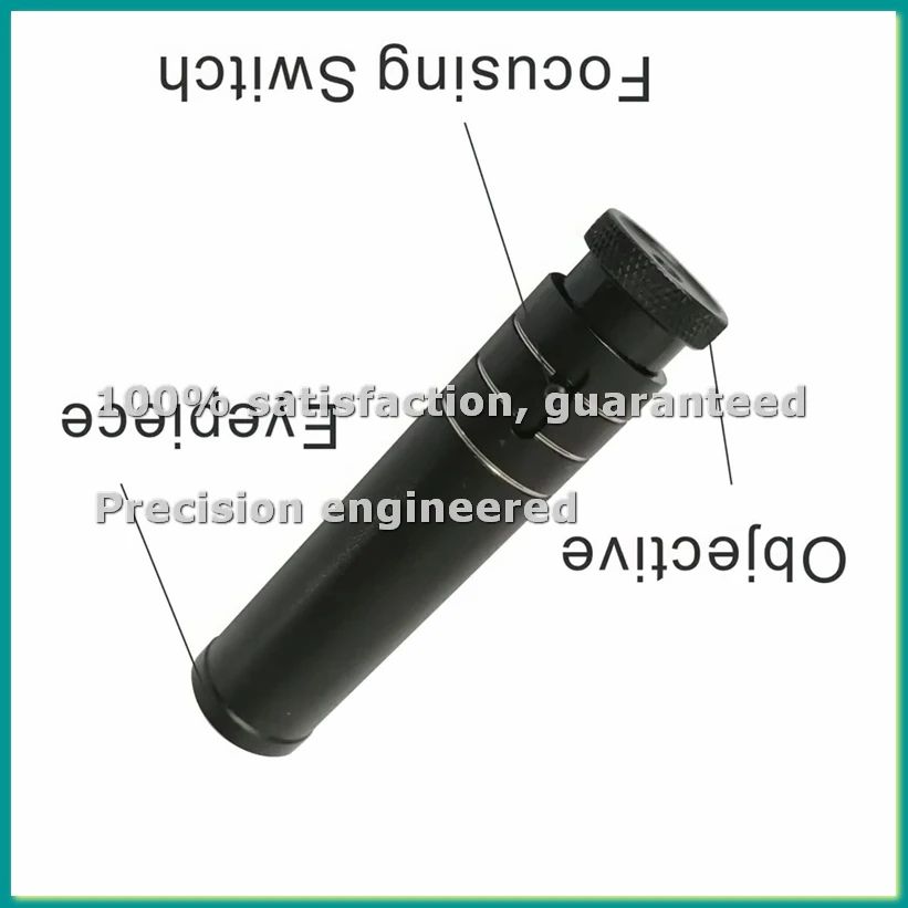 Focusing Prism Gem Spectroscope with Adjustable Focus Gemology School Spectrometer Gemological Testing Tools-A55K