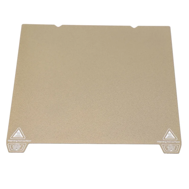 Double Sided Textured PEI Powder Coating Board Spring Steel 235 X 235mm Soft Built Plate For Ender 5 S1 3 Pro