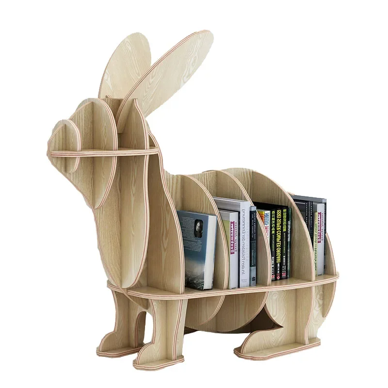 Child-free PVC board creative animal modeling kindergarten school children's bookshelf picture book  shop decoration