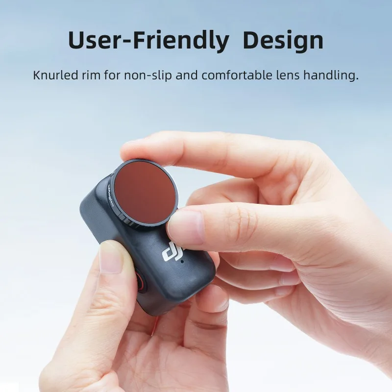 aMagisn Waterproof and Anti-Fog Filter Set for  DJI OSMO NANO Dual-sided Multi-Layer Coating Action Camera Accessories