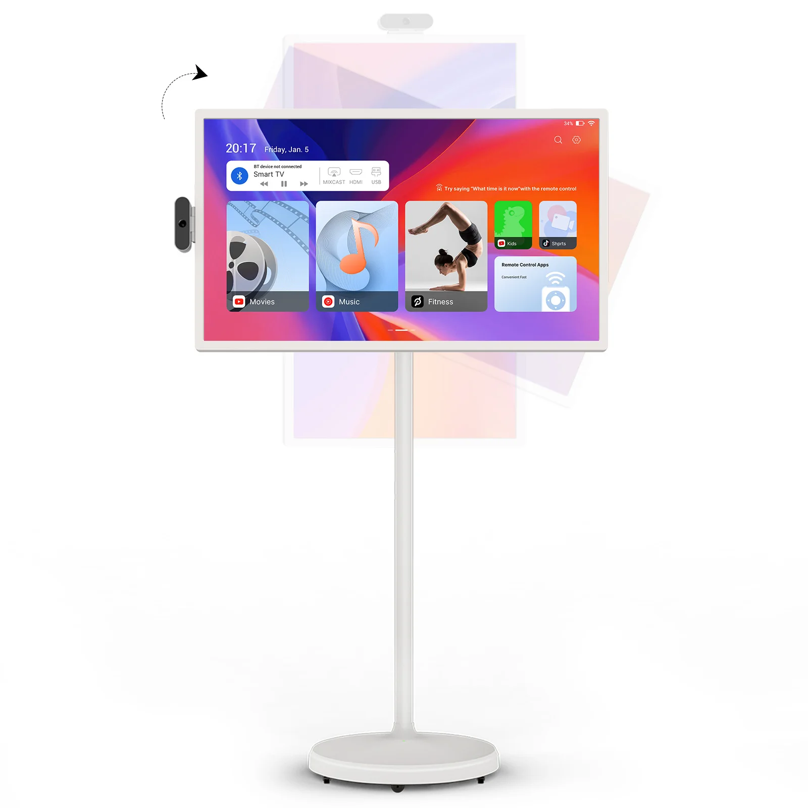 

ELC SW3295T 32-дюймовый сенсорный экран RK3588 Android 12 с подставкой и камерой