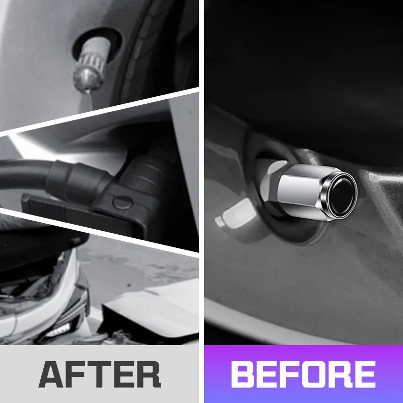 4 قطعة سيارة معدنية عجلة الاطارات صمام قبعات الجذعية غطاء اكسسوارات لإنفينيتي Q50 G37 QX70 FX35 Q60 Q30 QX60 JX35 QX80 M35 ESQ M37 #2