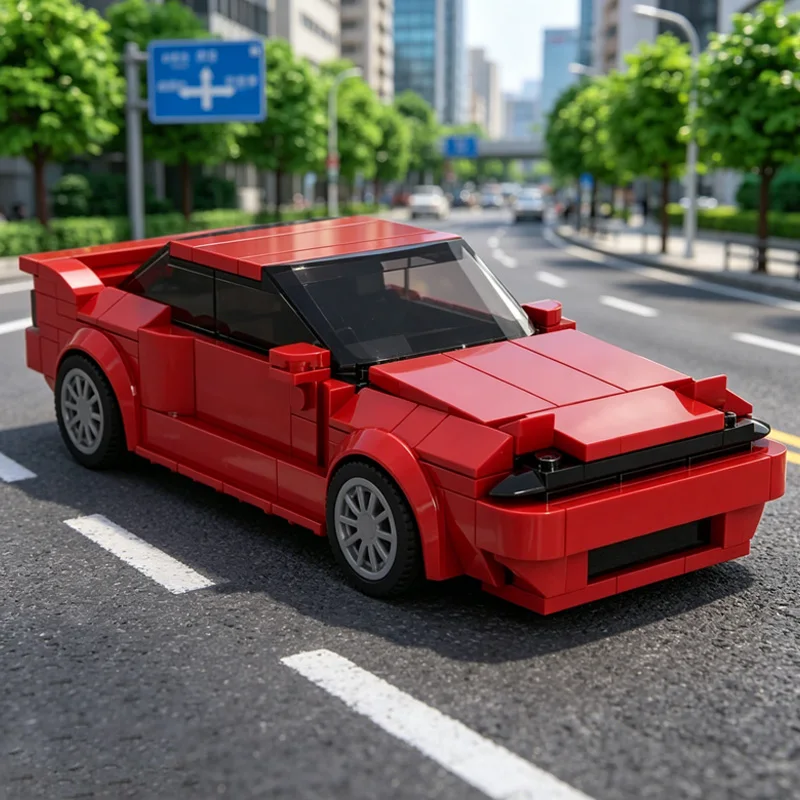 

Speed Racing Car Model MOC Building Bricks American Muscle Car Modular Technology Children Assemble Toys Suit Holiday Gifts