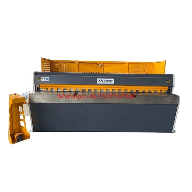 Motorized Sheet Metal shear and Plastic Electric Guillotine Cutter for Metal Cutting