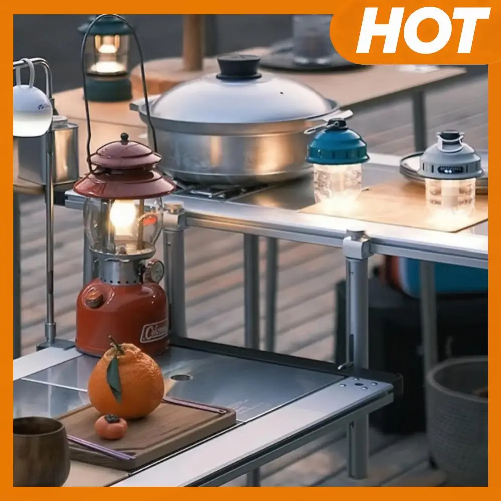 Aluminium Alloy IGT Extension Plate Link Buckle for Outdoor Camping(Silver 2PCS)