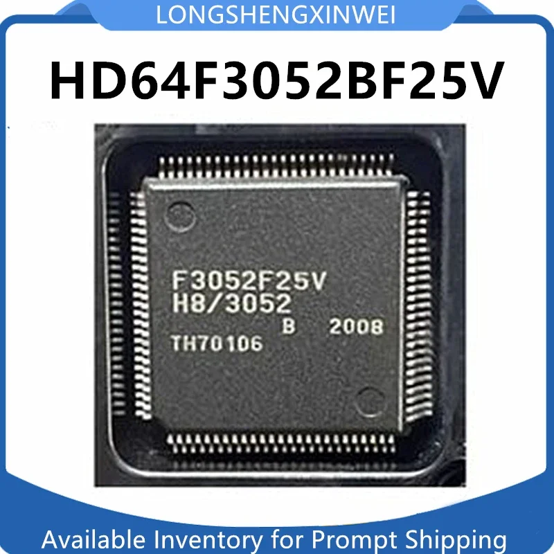 

2PCS HD64F3052BF25V QFP New