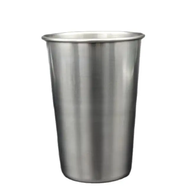 

50pcs/lot 500ML Stainless Steel Cups 16oz Tumbler Pint Glasses Metal Cups Hand Beer Cup Drinking Accessories