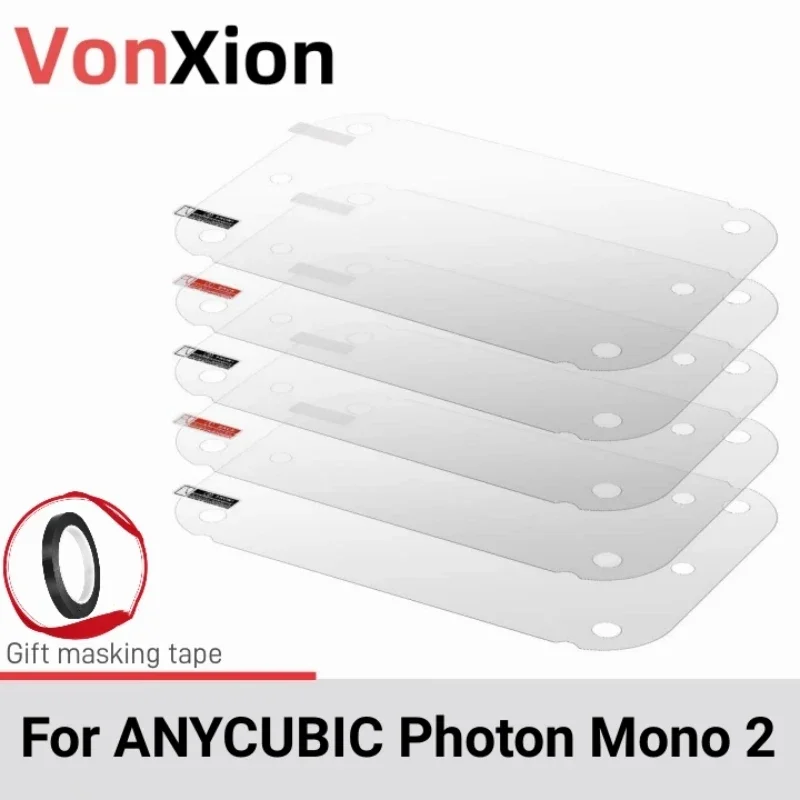 

Vonxion Screen Protector for LCD Resin 3D Printers Protective Film for ANYCUBIC Photon Mono 2 LCD 3D Printing Parts Accessories