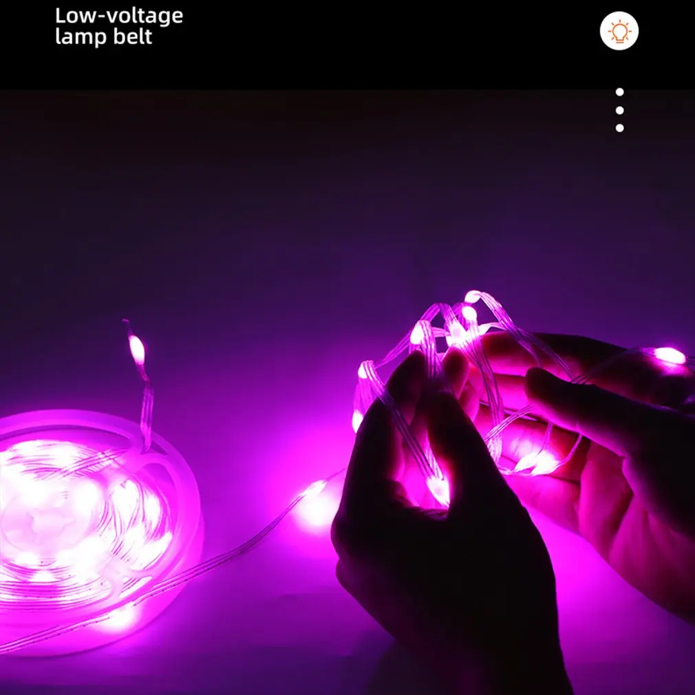 Fairy Christmas Lights LED String Light Smart Bluetooth Addressable Music Garland Party Wedding Festoon Home Party Decor