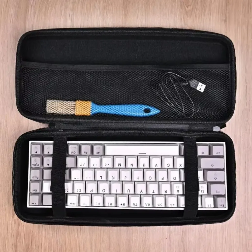 EVA Keyboard Protective Case Hard Shell Waterproof Mechanical Keyboard Bag Shock Resistant Full Size Storage Bag