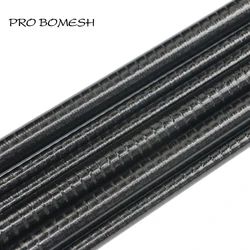 Pro Bomesh 1 Pcs 2.46M/8FT 2 Section Swirl Sanded Carbon Fiber Travel Rod Eging Rod Blank Spigot Joint DIY Rod Building Blank