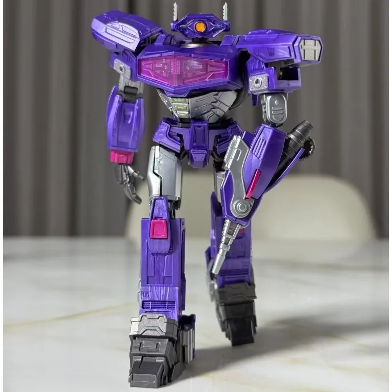 Blokees Transformers Shockwave edición Premium bloques de construcción figura de acción Anime modelo juguete coleccionable escritorio regalos de cumpleaños