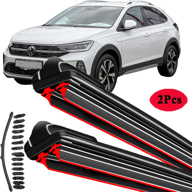 

For VW Taigo Nivus 2021 2022 2023 Windscreen Windshield Brushes Accessories Front Washer Car Wiper Blade