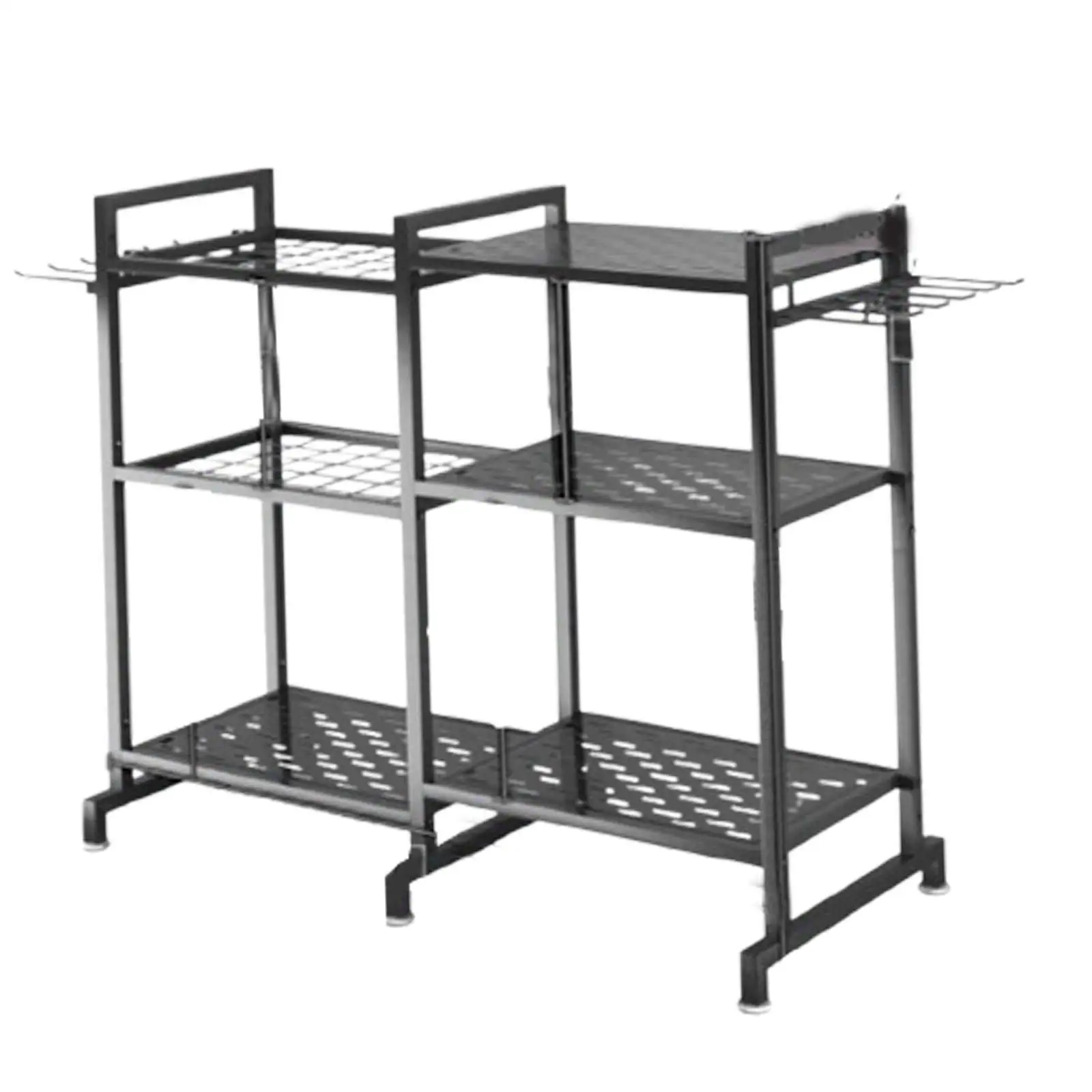 Garden Tool Organizer Garage Tool Storage Rack for Workshop Home Warehouse