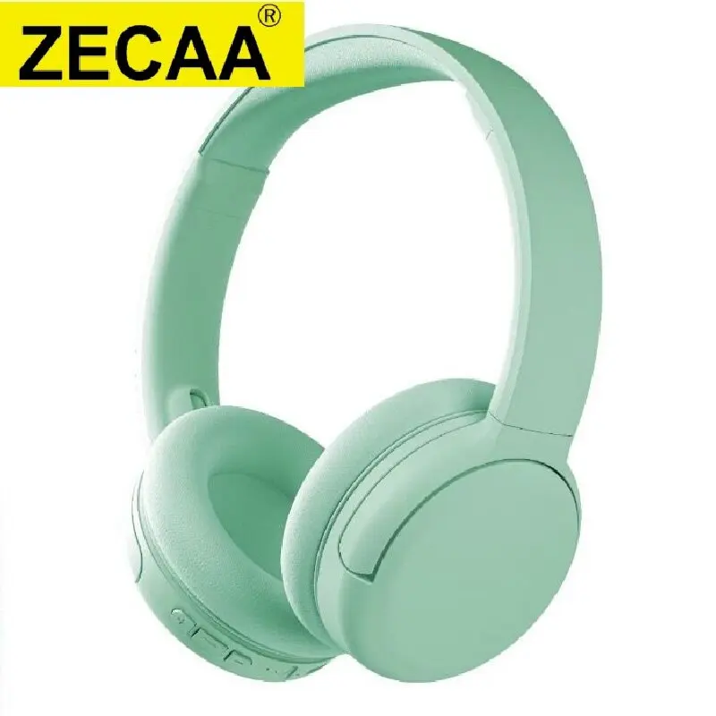 

ZECAA New Foldable ANC Bluetooth Wireless Bass Game Headphone 5.4 Head On Earphone Video Game Sport Headphone