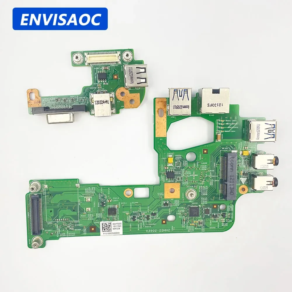 For Dell Inspiron N5110 M5110 laptop DC Power DC-IN Jack VGA USB RJ45 audio wireless network card Board