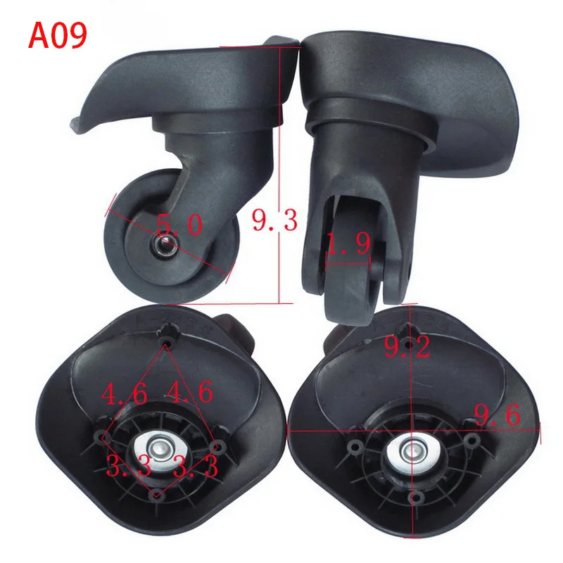 A09-JYL Luggage Wheels Replacement For Suitcases Repair Hand Spinner Caster  Parts Trolley Rubber