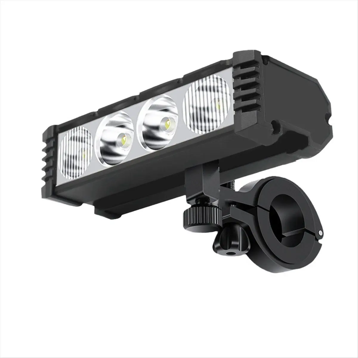 

WOW! 4 LED Bicycle Headlight Digital Display Bike Head Lamp Type-C Charging Front Light for Outdoor Night Cycling Safety