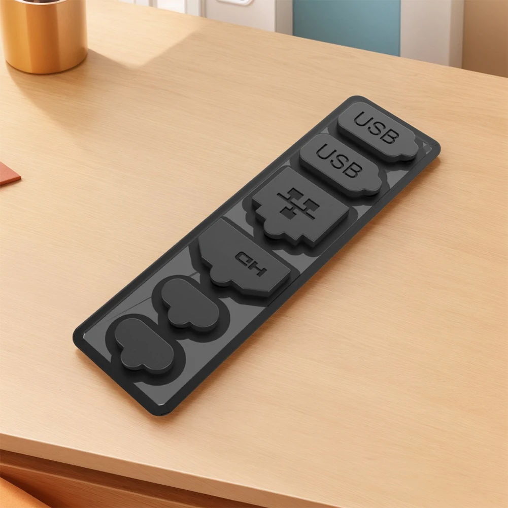 6Pcs Dustproof Protector Plugs for Nintendo Switch2 Console USB HD Interface Type A/C LAN Port Dustproof Cover Protective Cover