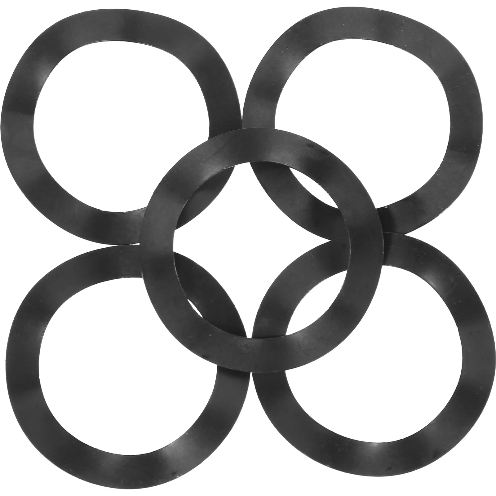

5 Pcs Bicycle Crank Washers Mountain Bike Accessories Crankset Core Chainset Axle Dental Plate Front Fork