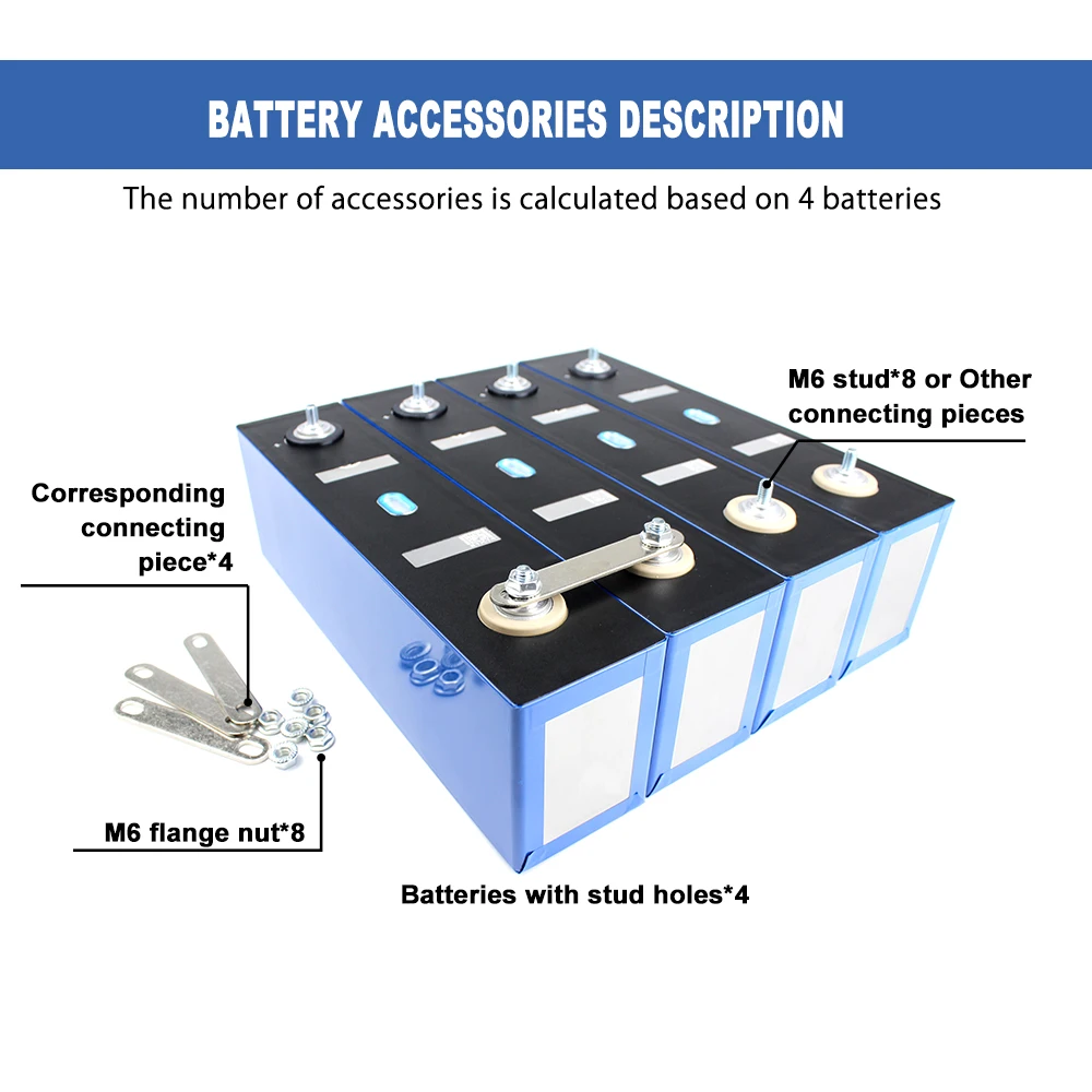 CATL 3.2V 161Ah Lifepo4 4-16PCS Batteries Rechargeable Original Cell For DIY 12V-48V Energy Storage Battery Pack Solar Power