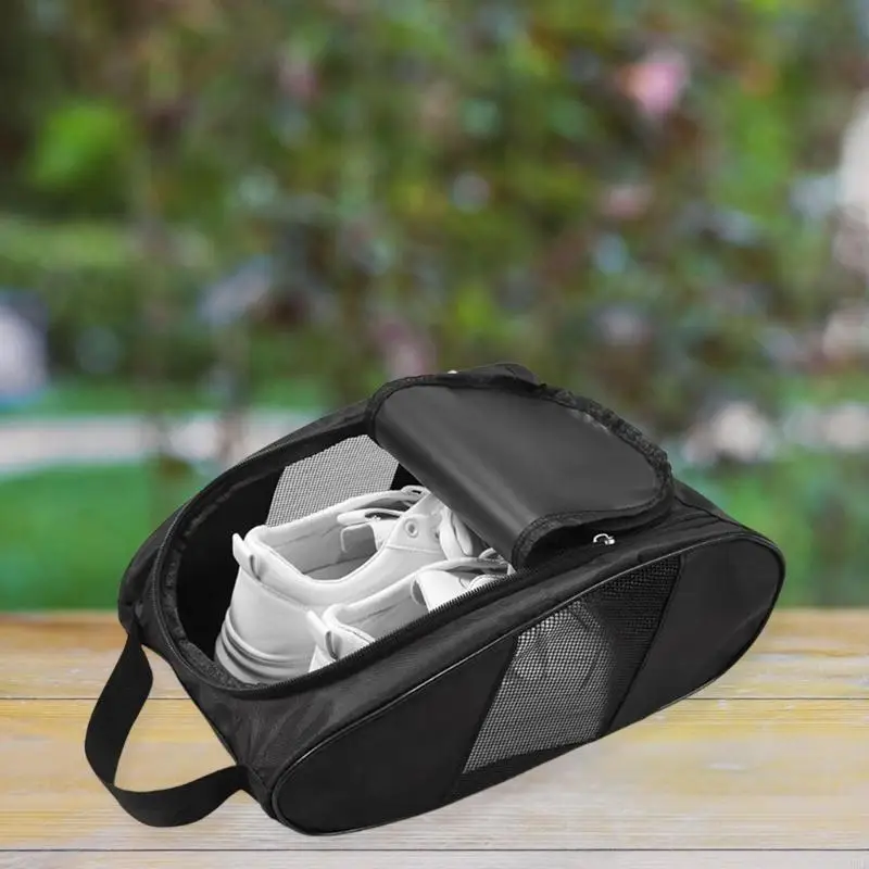

A0KE Black Shoe Сумка с вентиляцией для обуви для гольфа и повседневной обуви
