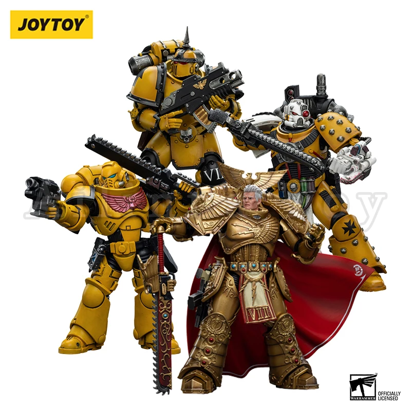JOYTOY 1/18 Figura de ação 40K The Horus Heresy Fists Esquados e Mechas Coleção de anime Modelo militar