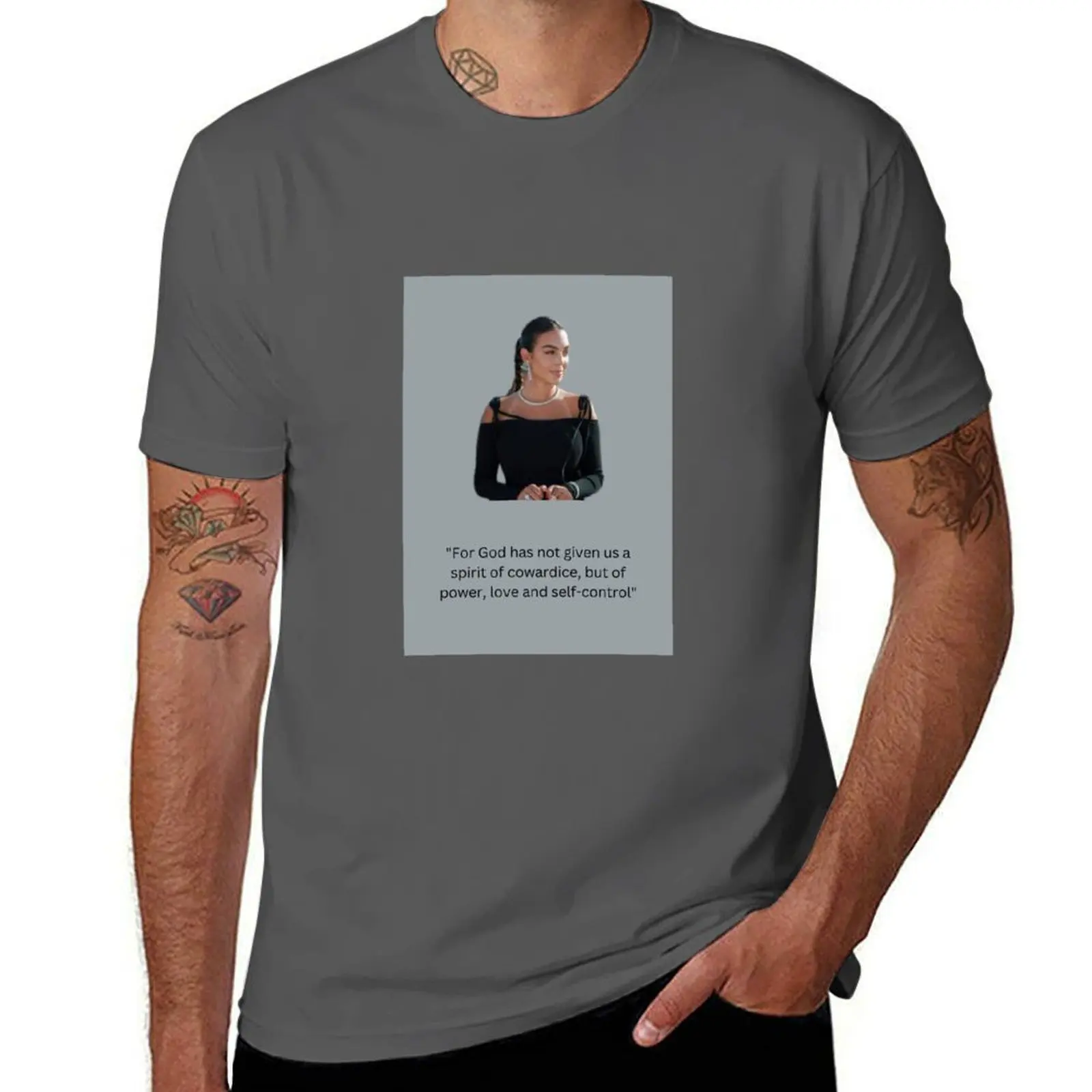 

Georgina Rodriguez T-Shirt Casual Daily Wear Short Sleeve Top