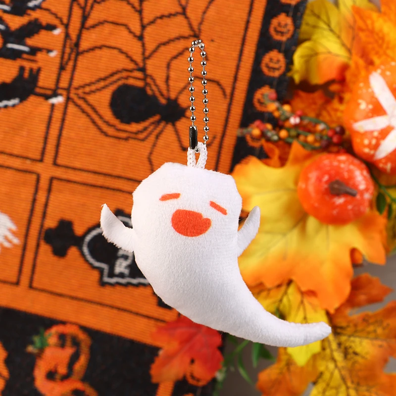 Game Periphery Toy Gift New Genshin Impact Hu Tao Ghost Cute Plush Doll Keychain Kawaii Fluffy Soft Stuffed Toy Backpack Pendant