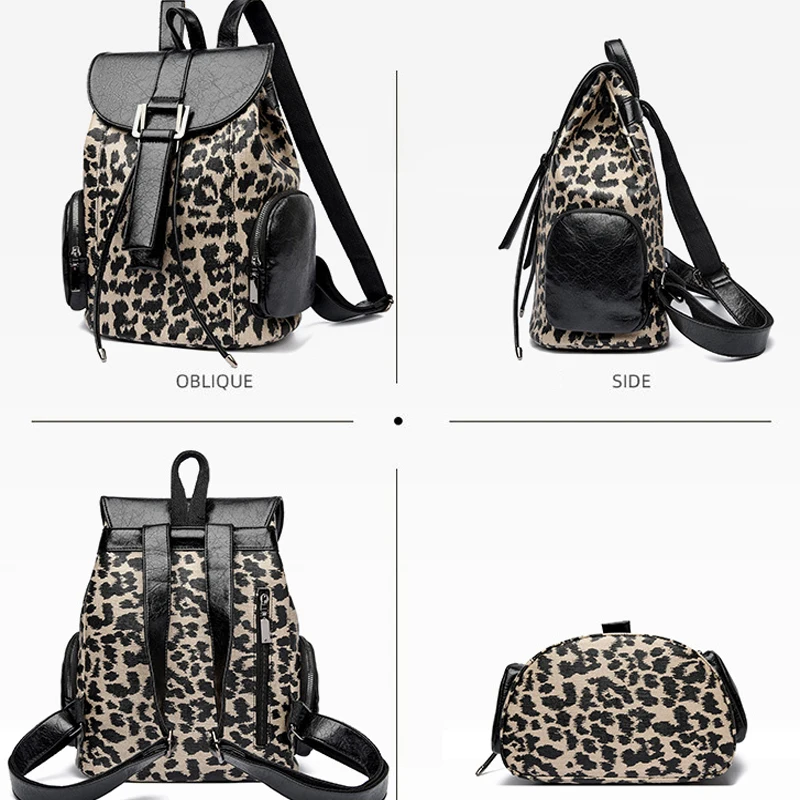 حقيبة ظهر جلدية للنساء عادية مصمم حقائب كتف للنساء 2025 الظهر حزمة الحقائب المدرسية للمراهقات كيس Mochila الأنثوية